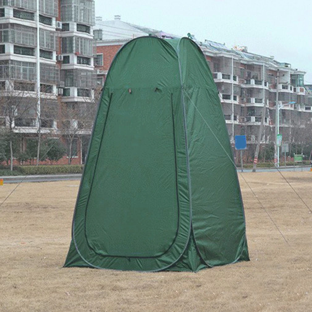 Cheap Goat Tents Windproof Quick Opening Outdoor Bathing Shower Tent Fishing Bathing Mobile Toilet Douche Camping Tent Beach Shower Colored Tents 